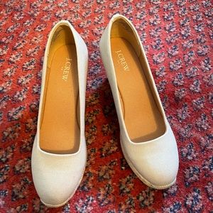 J Crew Wedge Espadrilles